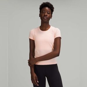 Lululemon-Swiftly Tech Short Sleeve 2.0 *Race Length-Pink Mist/Pink Mist